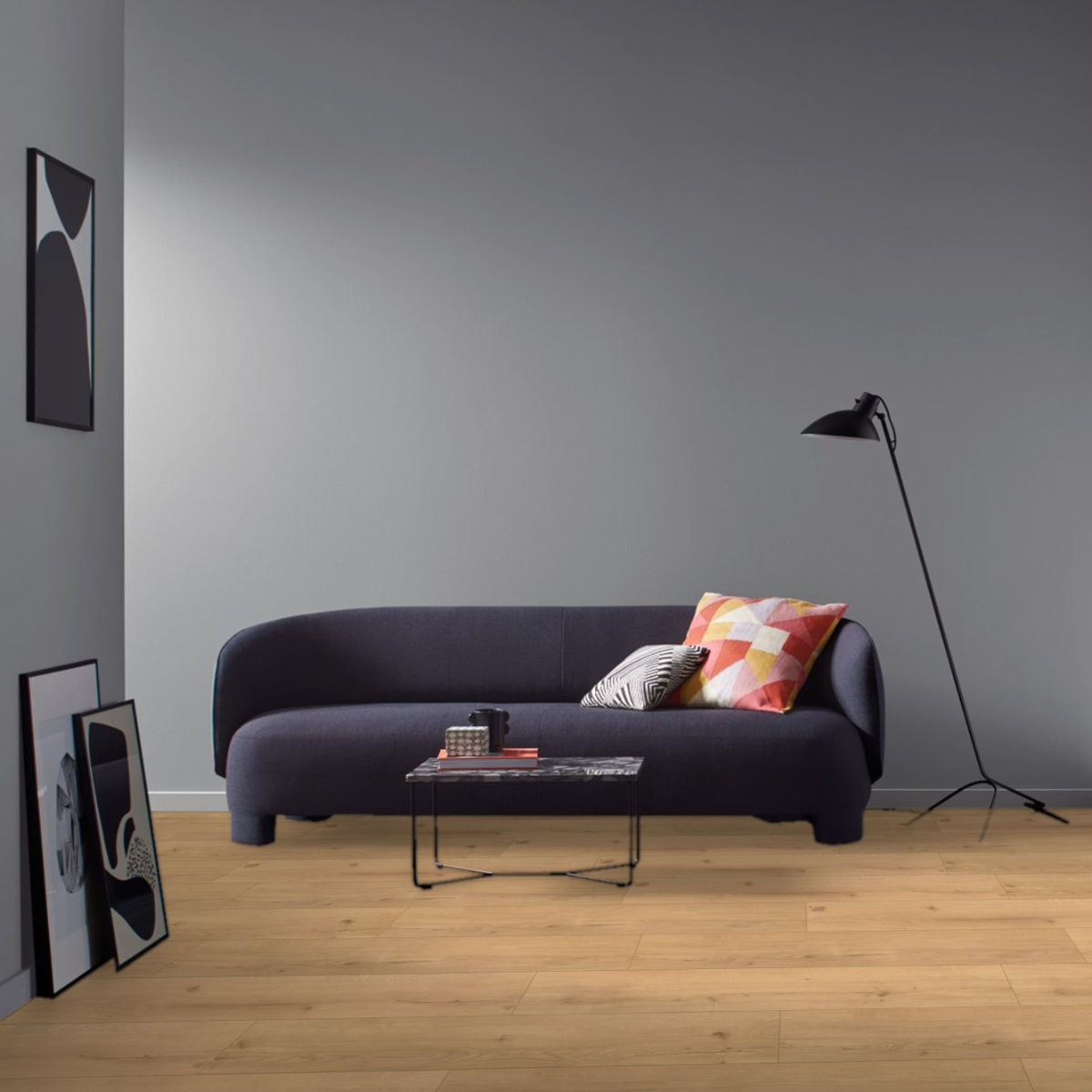 Kompozitná podlaha PARADOR Vinyl Basic 5.3 4V 1744607 Dub Infinity prírodný 2,176 m2