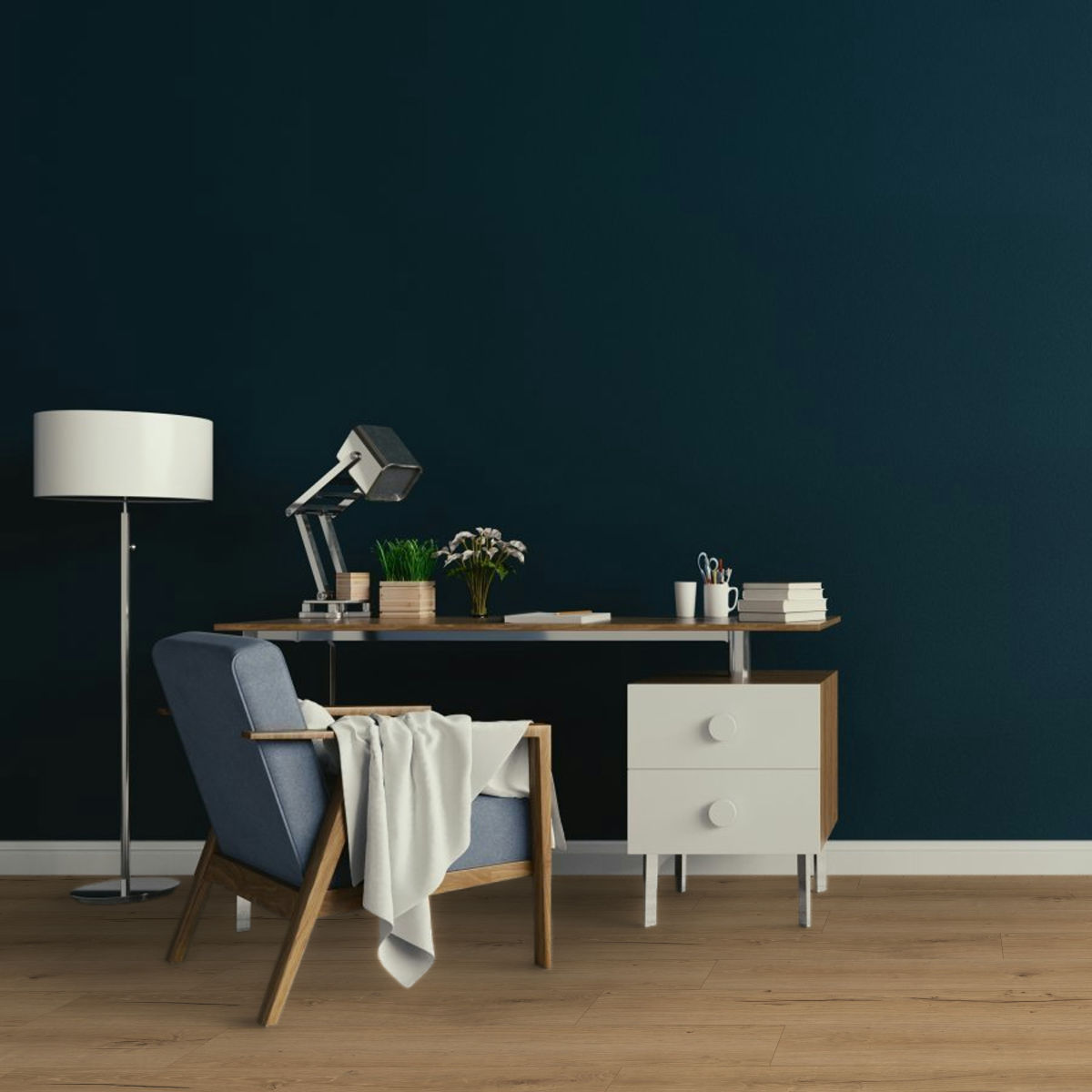 Kompozitná podlaha PARADOR Vinyl Basic 5.3 4V 1748825 Dub Cambridge prírodný 2,176 m2