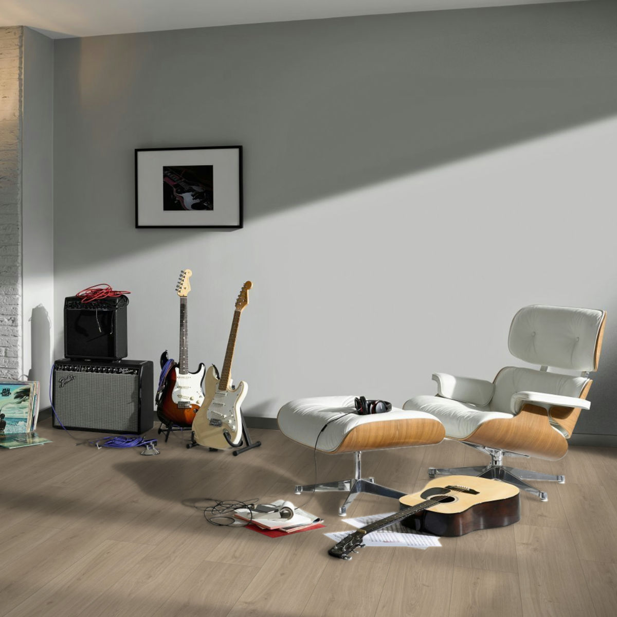 Kompozitná podlaha PARADOR Vinyl Basic 5.3 4V 1748827 Dub Regent sivý 2,176 m2