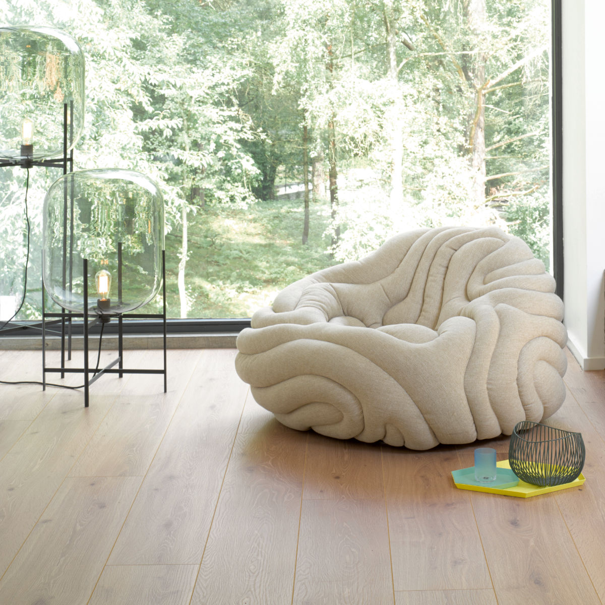 Laminátová podlaha PARADOR Trendtime 6 4V 9/33 1371173 Dub Castell bielený 2,673 m2