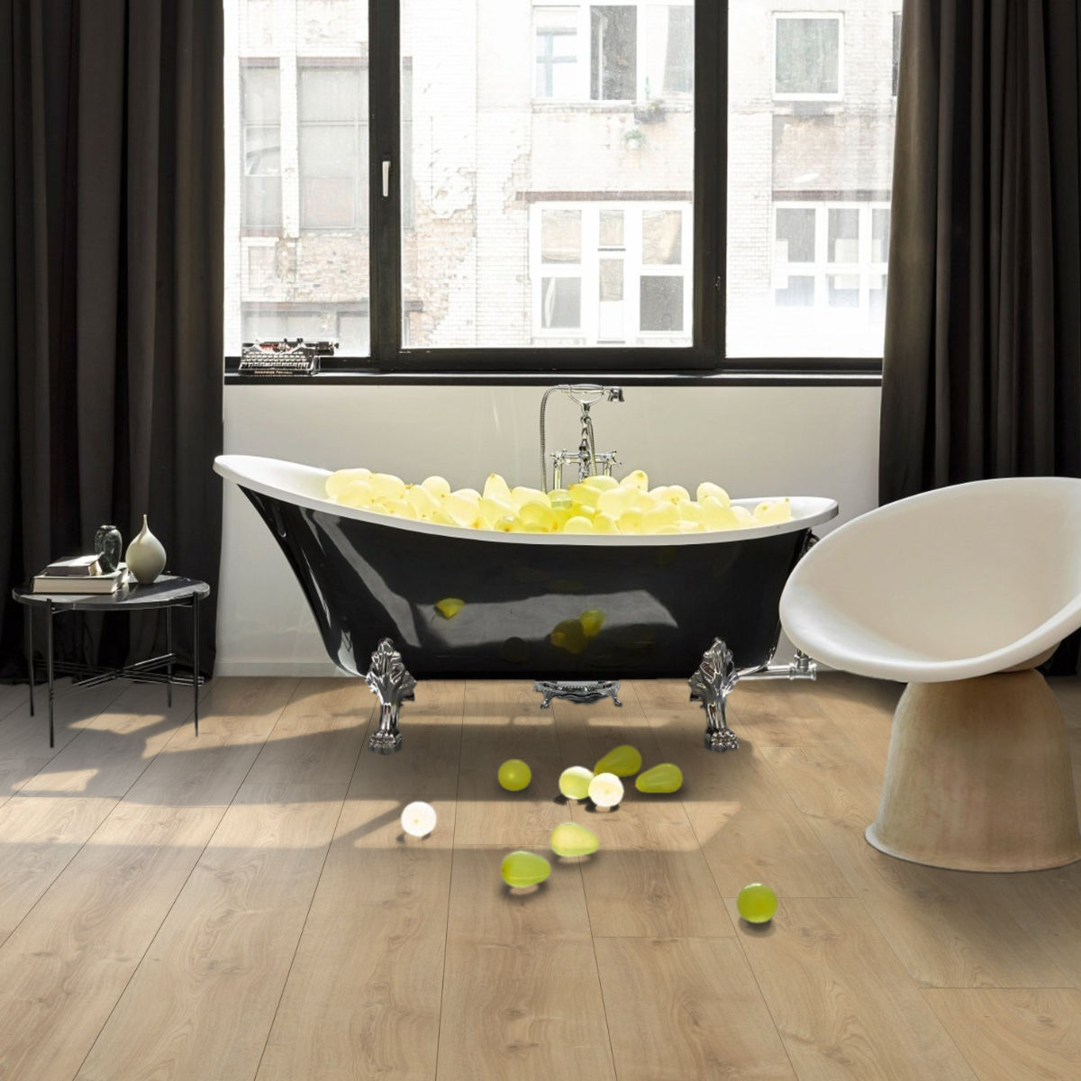 Laminátová podlaha PARADOR Trendtime 6 4V 9/33 1567469 Dub Nova svetlý bielený 2,673 m2