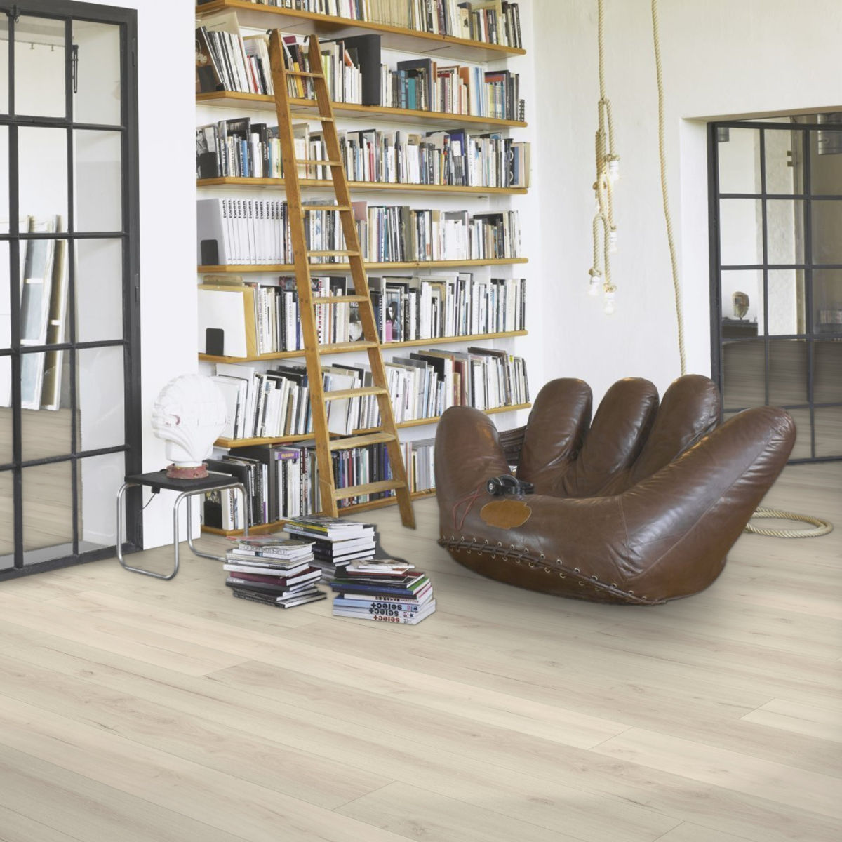 Laminátová podlaha PARADOR Trendtime 6 4V 9/33 1730468 Dub Loft biely 2,673 m2