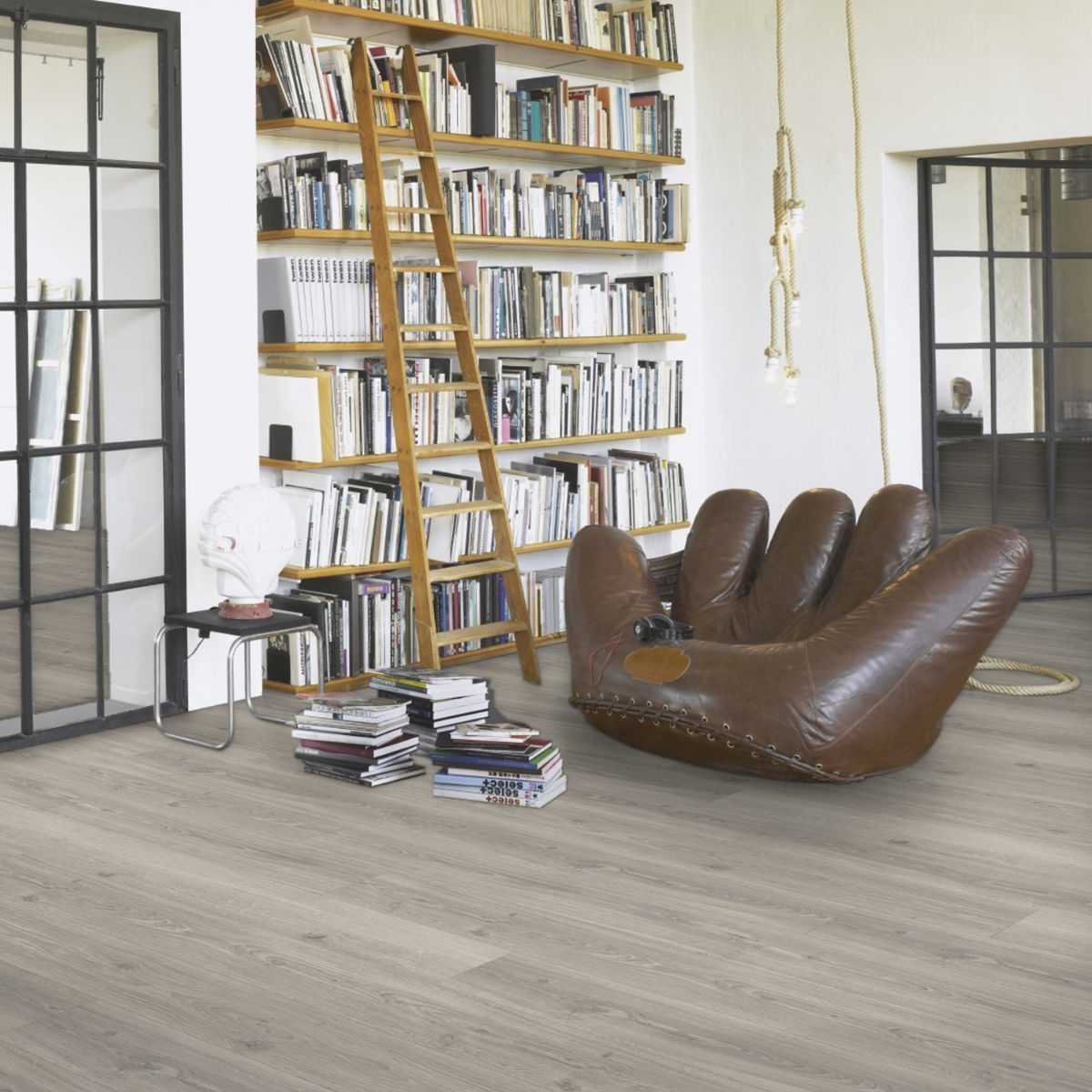 Laminátová podlaha PARADOR Trendtime 6 4V 9/33 1744707 Dub Studioline šedý svetlý 2,673 m2