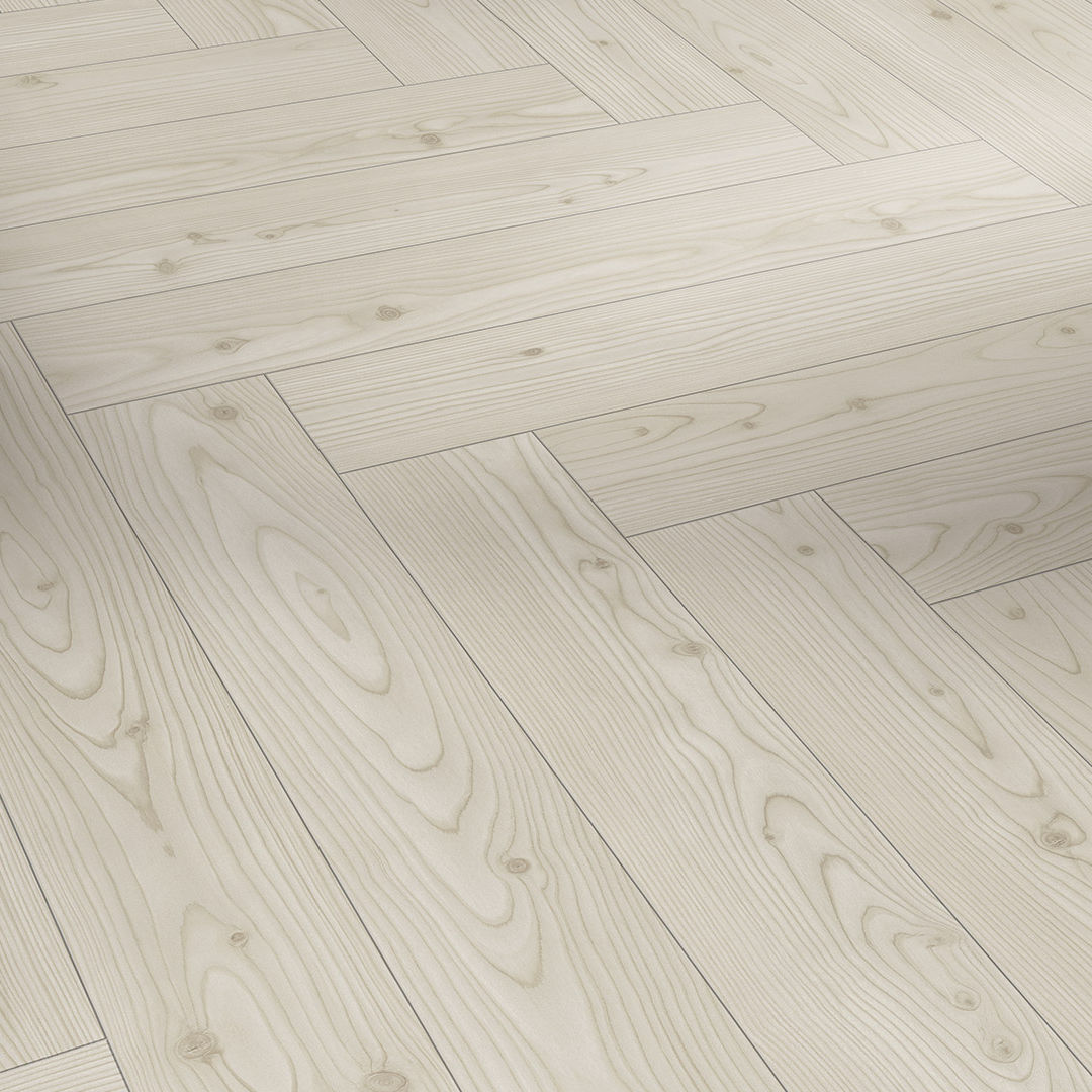 Laminátová podlaha PARADOR Trendtime 3 Herringbone 4V 1748751 Smrekovec Yukon biely 1,595 m2