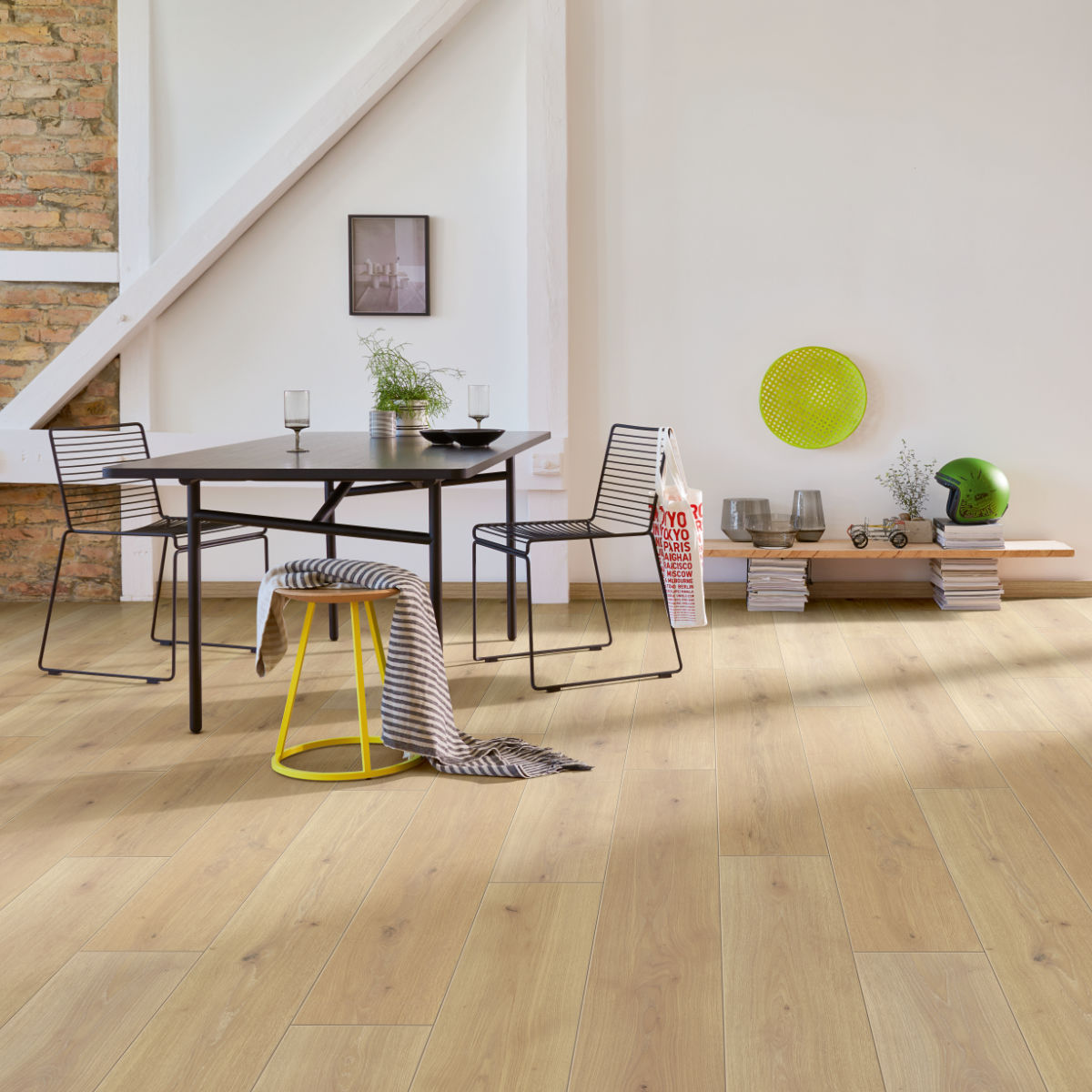 Laminátová podlaha PARADOR Classic 1050 4V 1730463 Dub Natural Mix svetlý 2,493 m2