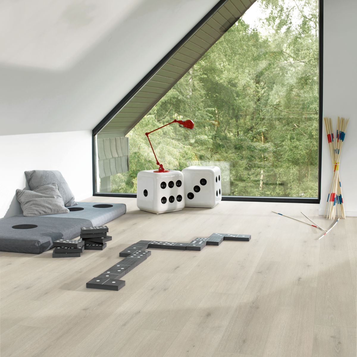 Kompozitná podlaha PARADOR Modular ONE 4V 1730770 Dub Urban biely bielený 2,493 m2