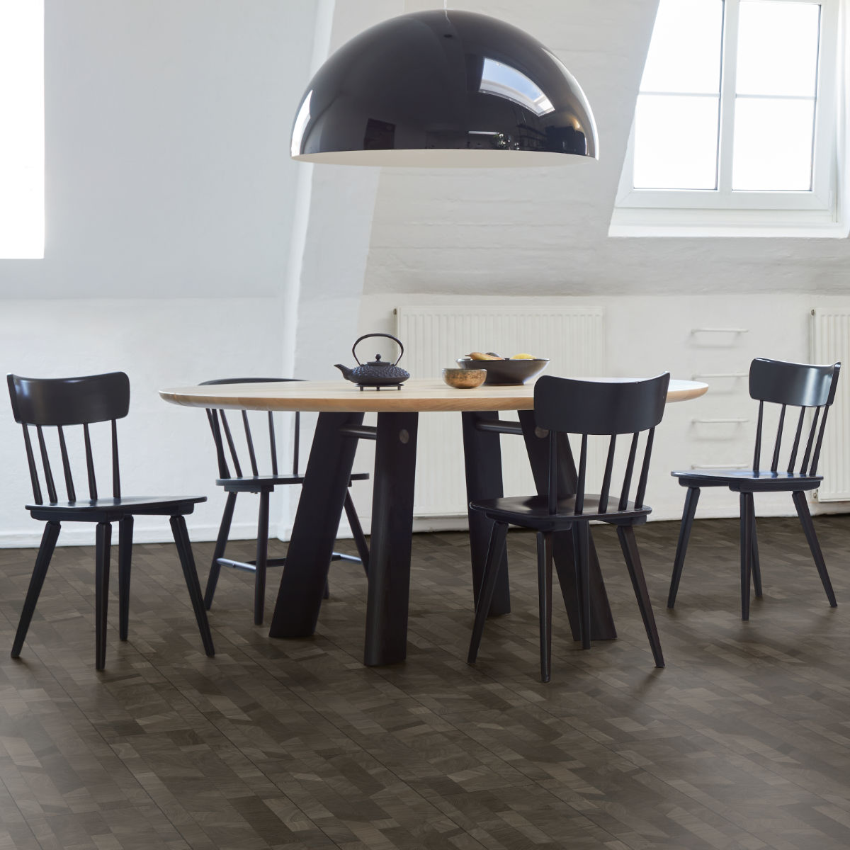 Kompozitná podlaha PARADOR Modular ONE 4V 1744553 Cross Cut black 2,493 m2