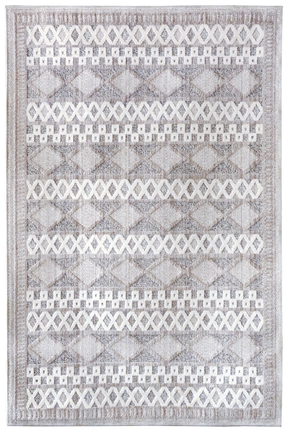 Kusový koberec COTTON C105A 21 Naturel/Vizon 80x150 cm