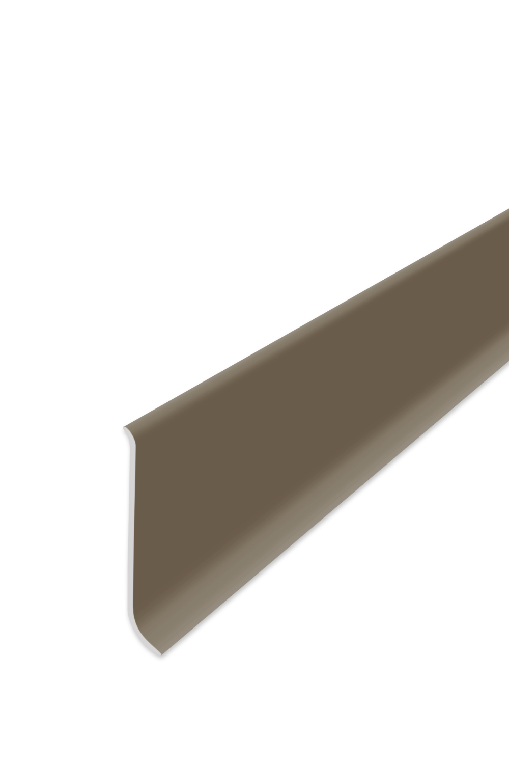 Soklový profil samolepiaci - Šampaň Matný 40x12 mm Lišta